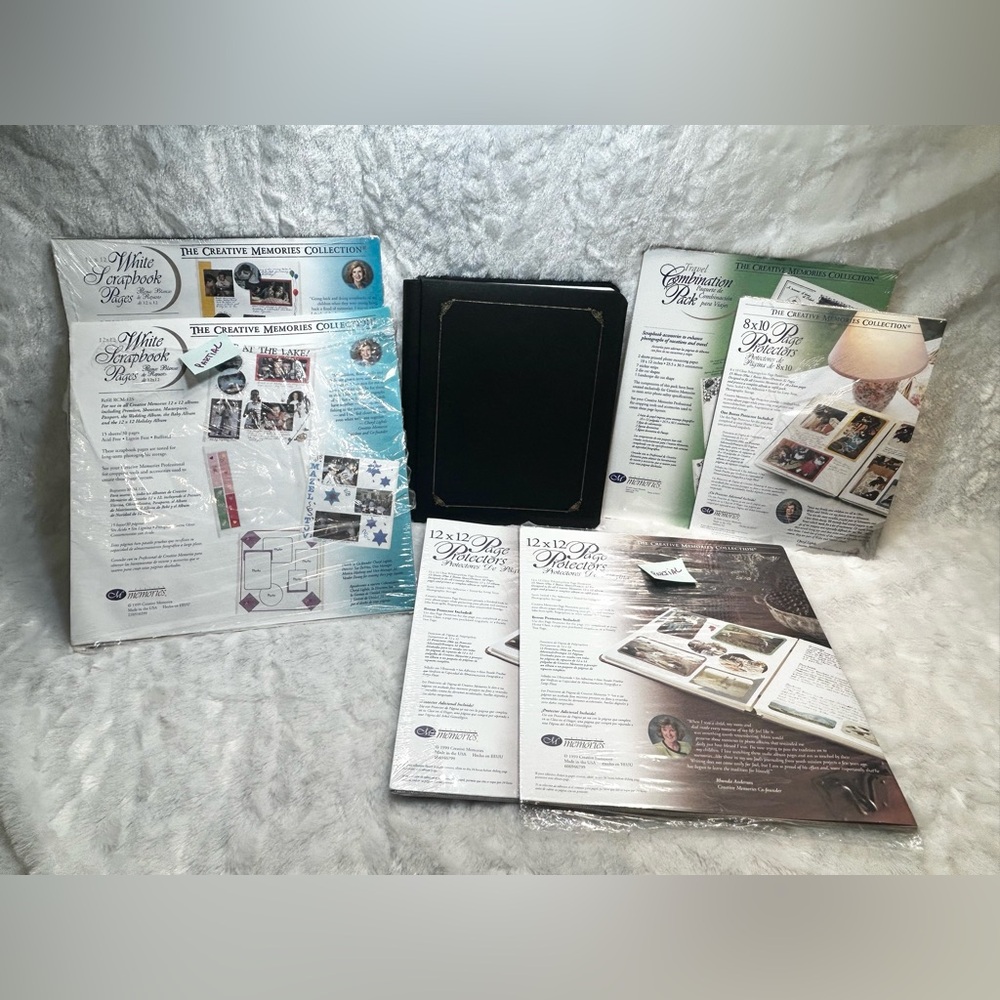 CREATIVE MEMORIES LARGE MIXED SCRAPBOOK BUNDLE SEE ALL PICTURES